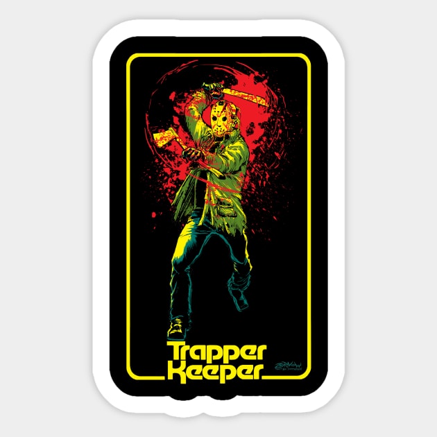 TRA-A-A-APPER KE-E-E-E-EPER Sticker by ZornowMustBeDestroyed